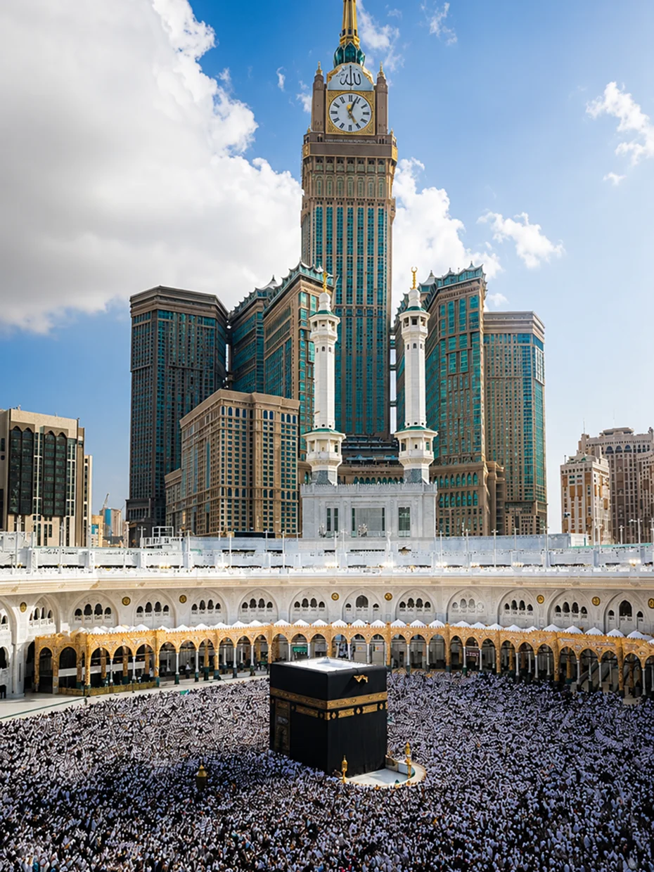 Ka'bah dan area Masjidil Haram